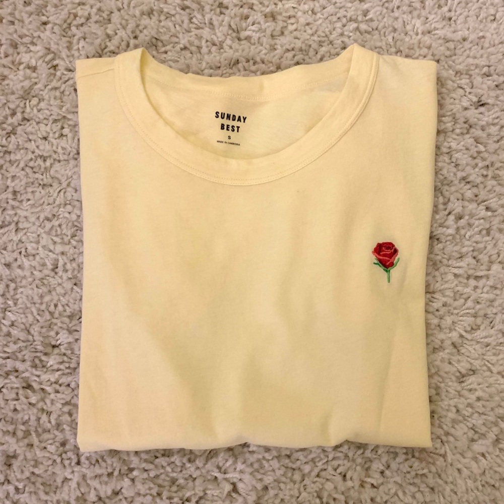 NWOT Aritzia Candy Rose Tee